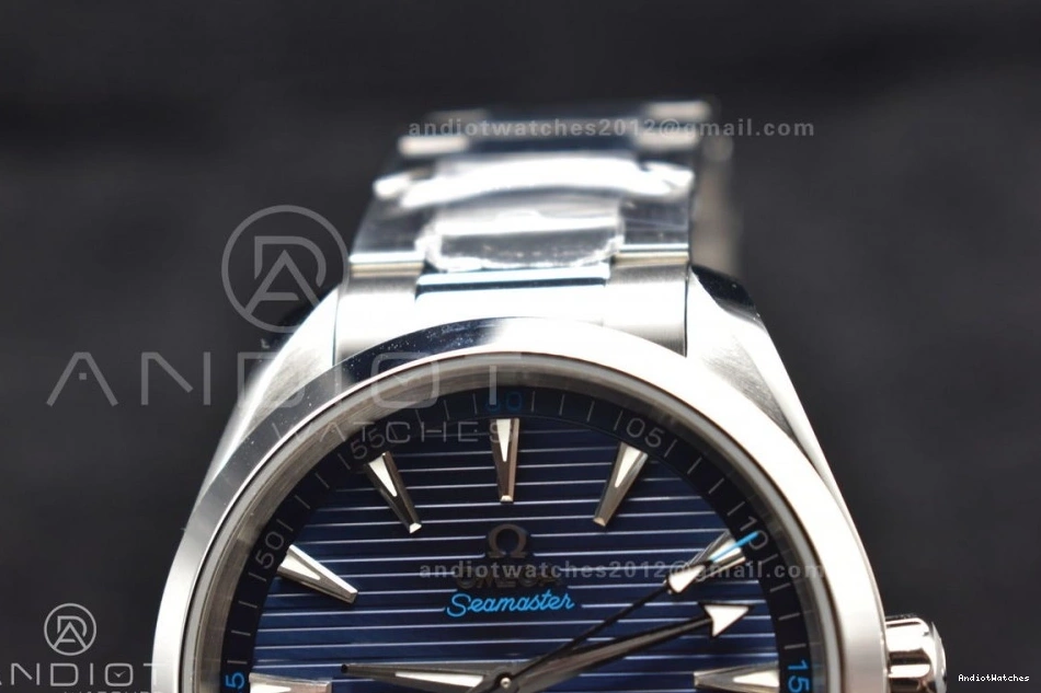 Edition A Best Terra Bracelet On Aqua 1:1 Blue QuickDry SS 504 VSF Dial SS 150M 0903